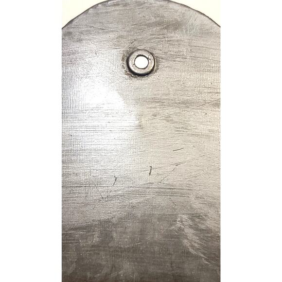 Galvanized Metal envelope wall hanging pocket 11x12x2 - Picture 4 of 6